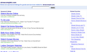 Streacomplet.com thumbnail