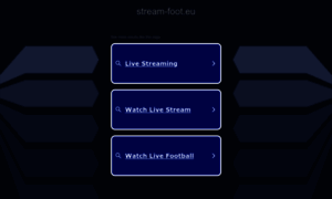 Stream-foot.eu thumbnail