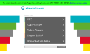 Streamdbs.com thumbnail