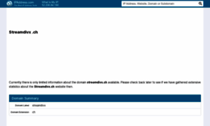 Streamdivx.ch.ipaddress.com thumbnail