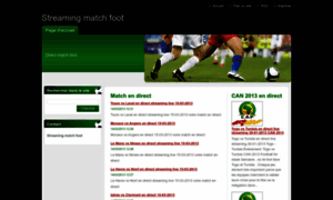 Streaming-match-foot.webnode.fr thumbnail