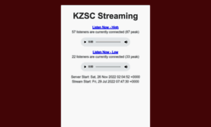 Streaming.kzsc.org thumbnail