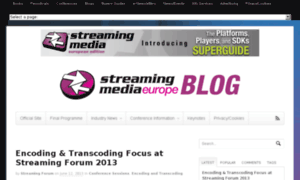 Streamingmediaeurope.net thumbnail