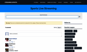 Streamingsports.me thumbnail