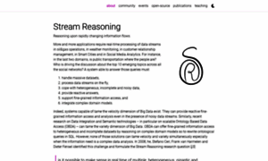 Streamreasoning.org thumbnail
