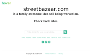 Streetbazaar.com thumbnail