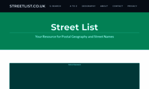 Streetlist.co.uk thumbnail