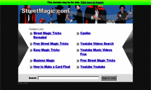 Streetmagic.com thumbnail