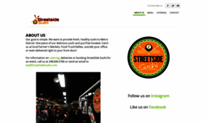 Streetsidesushi.com thumbnail