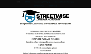 Streetwisedrivingacademy.com thumbnail