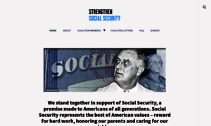 Strengthensocialsecurity.org thumbnail