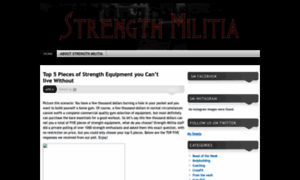 Strengthmilitia.wordpress.com thumbnail