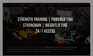 Strengthsportsgym.com.au thumbnail