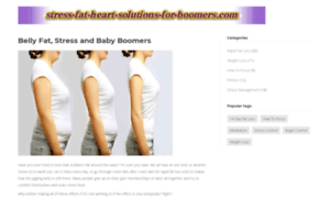 Stress-fat-heart-solutions-for-boomers.com thumbnail