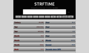 Strftime.net thumbnail