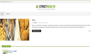 Stricthealth.com thumbnail