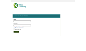Stridelearning.elearninglogin.com thumbnail