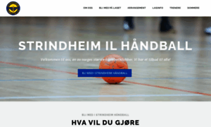 Strindheimhandball.no thumbnail