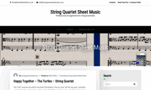 Stringquartetsheetmusic.co.uk thumbnail