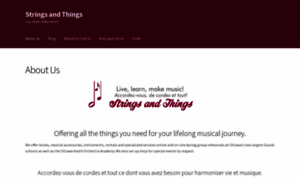 Stringsandthings.ca thumbnail