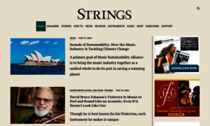 Stringsmagazine.com thumbnail