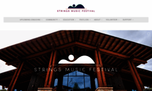 Stringsmusicfestival.com thumbnail