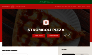 Strombolipizzamenu.com thumbnail