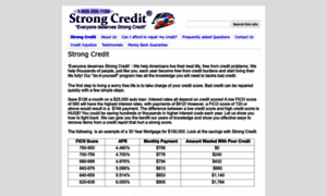 Strongcredit.com thumbnail