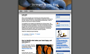 Strongerteams.wordpress.com thumbnail