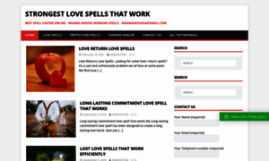 Strongestlovespells.com thumbnail