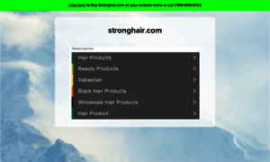 Stronghair.com thumbnail