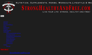 Stronghealthyandfree.com thumbnail