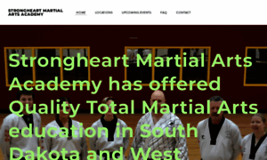 Strongheartmartialartsacademy.com thumbnail