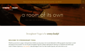 Strongheartyoga.com thumbnail