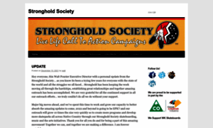 Strongholdsociety.org thumbnail