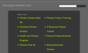 Strongjuicefitnes.com thumbnail