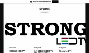 Strongledtv.wordpress.com thumbnail