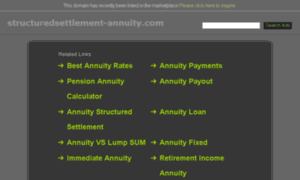 Structuredsettlement-annuity.com thumbnail