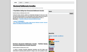 Structuredsettlementsannuities.blogspot.com thumbnail