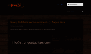 Strungoutguitars.com thumbnail