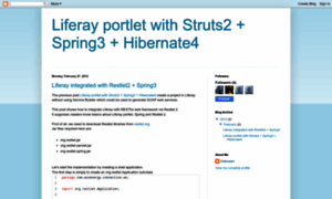 Struts2-spring3-hibernate4-portlet.blogspot.com thumbnail