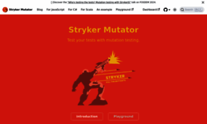 Stryker-mutator.io thumbnail
