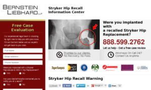 Strykerhiprecall-lawyers.com thumbnail