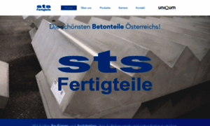 Sts-fertigteile.at thumbnail