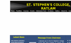 Ststephensratlam.com thumbnail