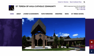 Stteresaofavila.net thumbnail