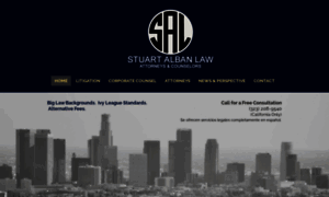 Stuartalbanlaw.com thumbnail