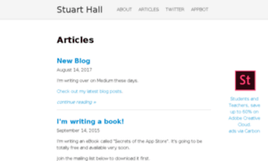 Stuartkhall.com thumbnail