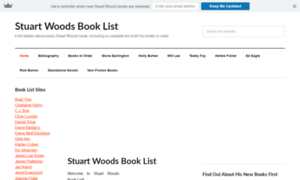 Stuartwoodsbooklist.com thumbnail