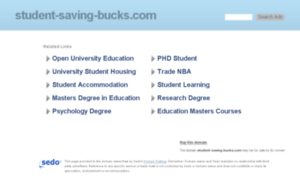 Student-saving-bucks.com thumbnail
